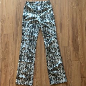 I.AM.GIA Slater snake skin pant